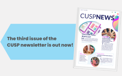 Out now! Third edition of the CUSP newsletter