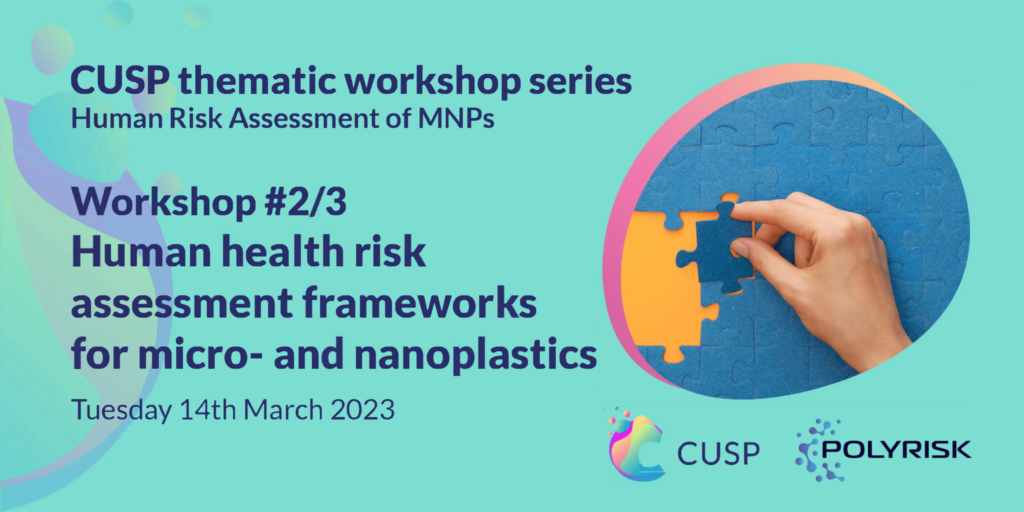 CUSP and POLYRISK workshop on human health risk assessment frameworks for mico- and nanoplastics: a summary